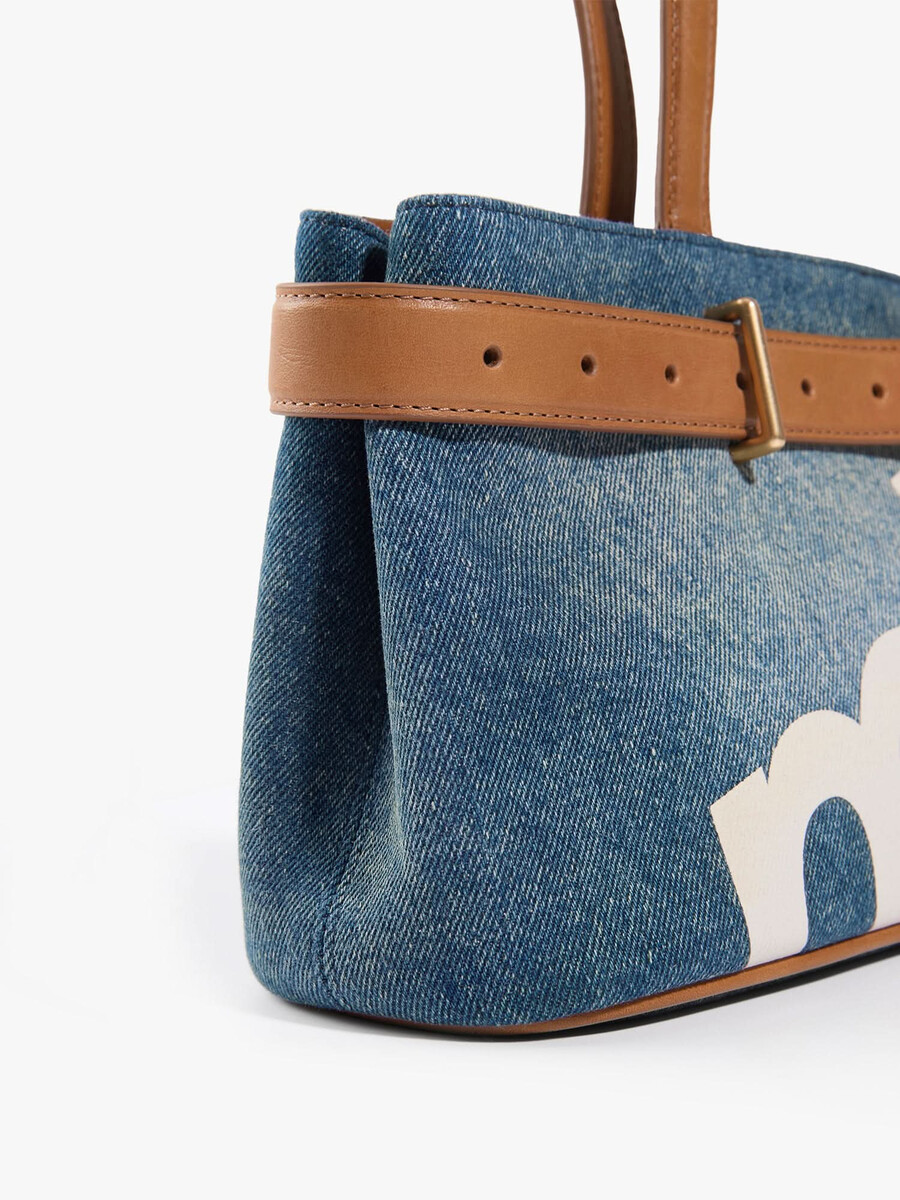 jeanstasche mit lederpatch