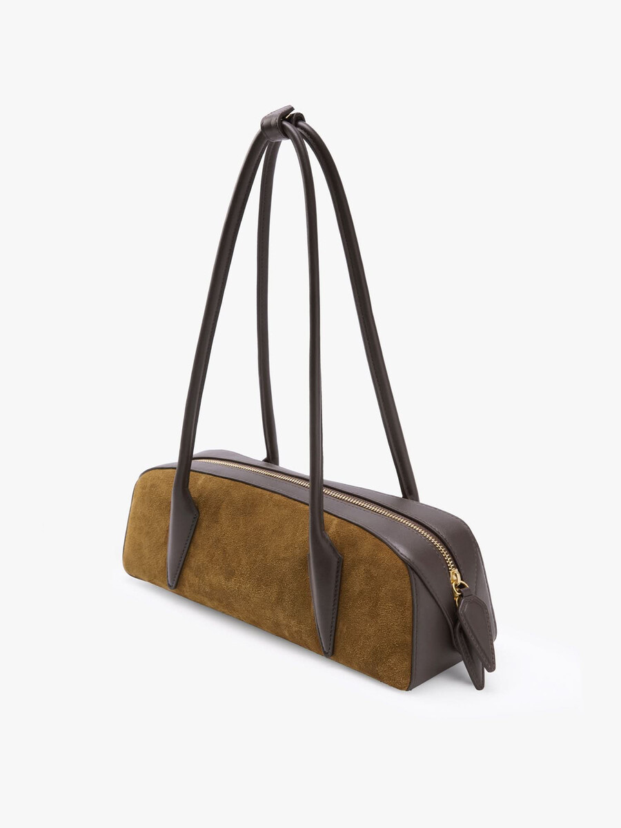 schultertasche aus patchwork-leder