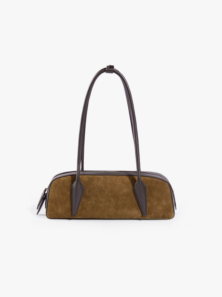 schultertasche aus patchwork-leder