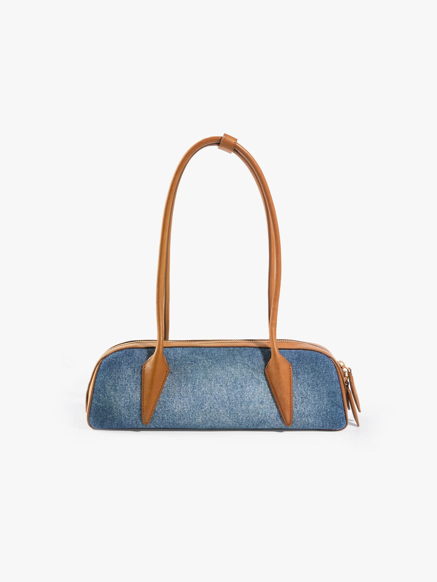 jeanstasche mit lederpatch