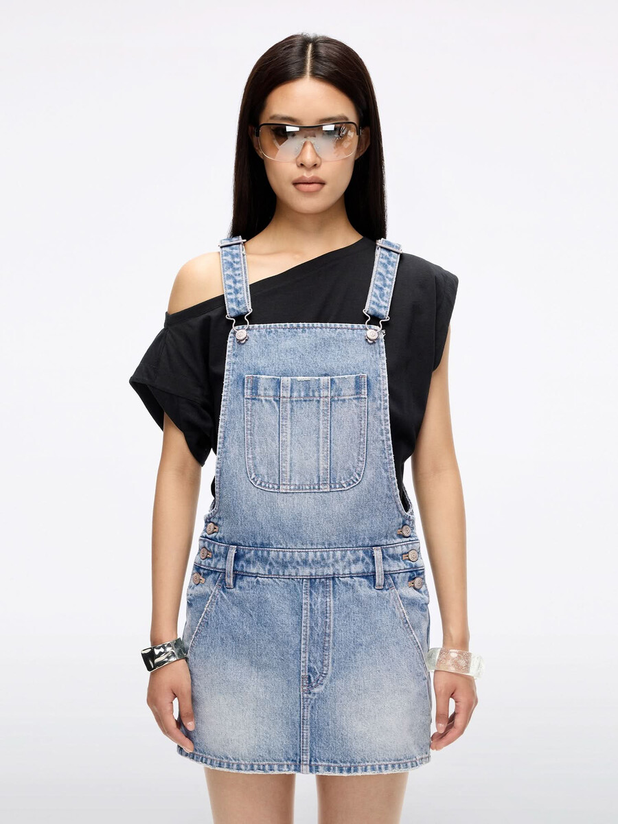 jeans-latzkleid