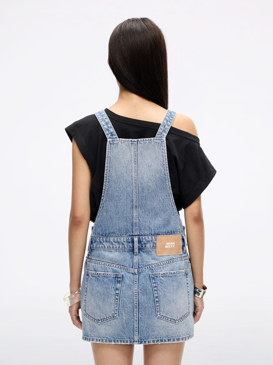 jeans-latzkleid