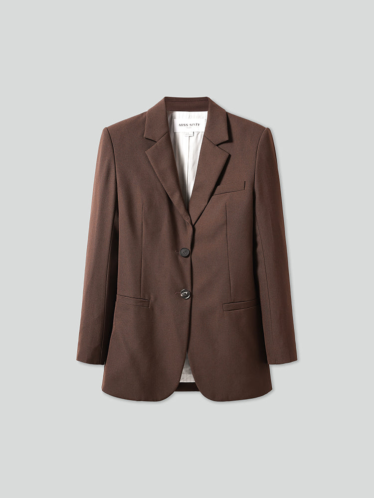 schwarze anzugjacke von niche design