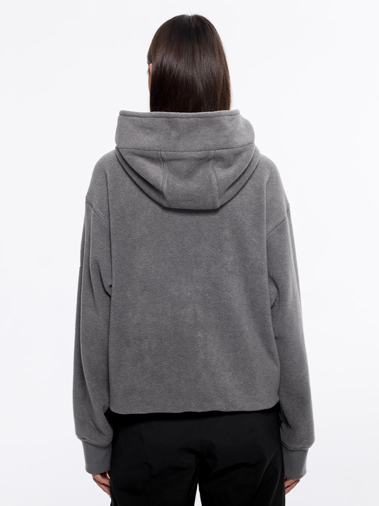 kapuzenpullover mit reißverschluss
