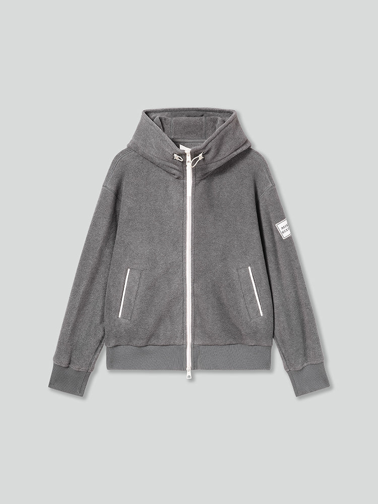 kapuzenpullover mit reißverschluss