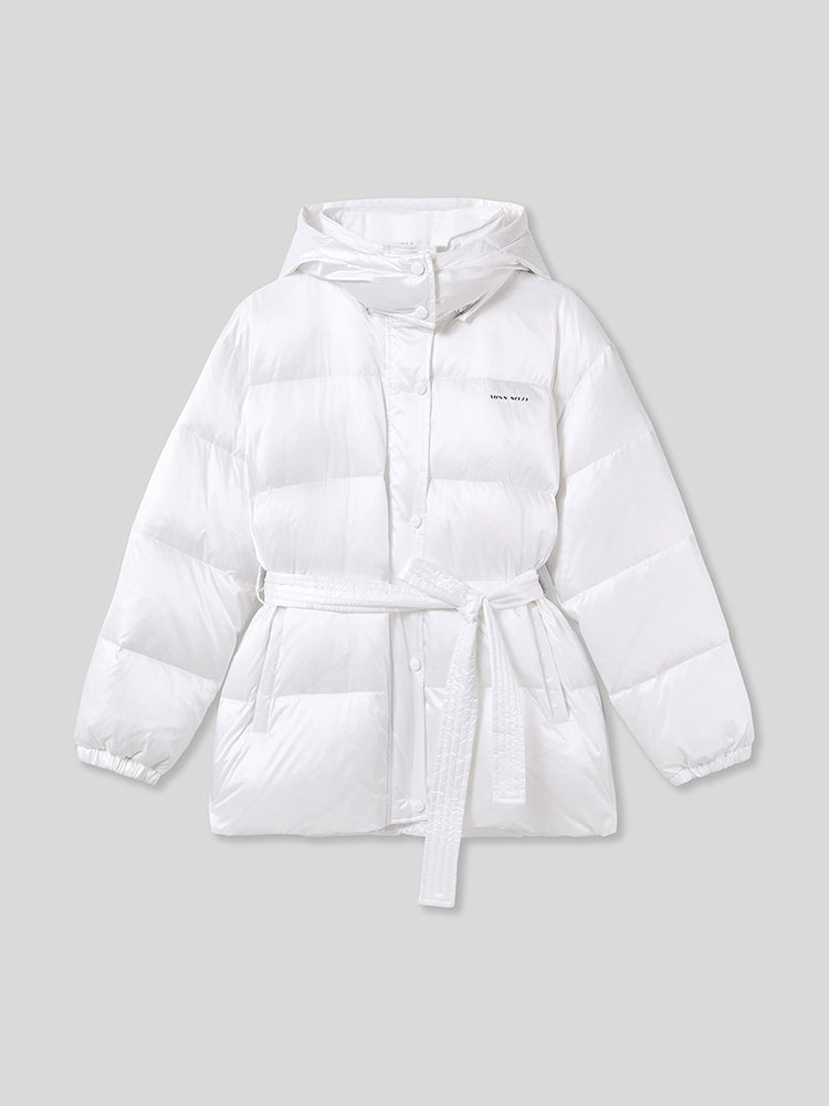 steppjacke mit gürtel
