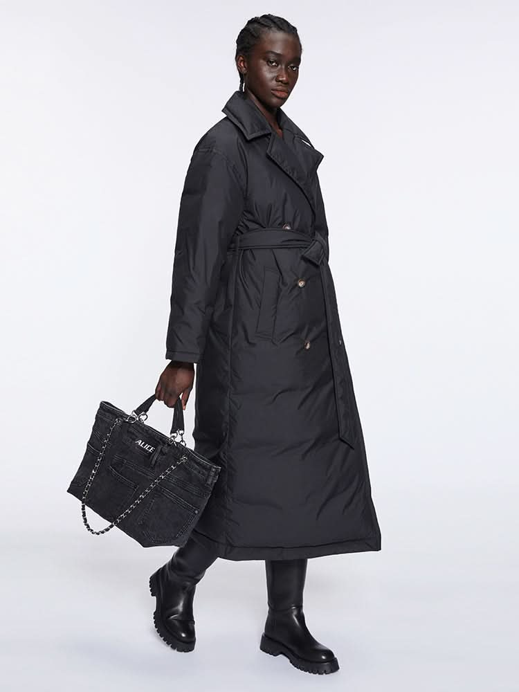 steppjacke mit revers