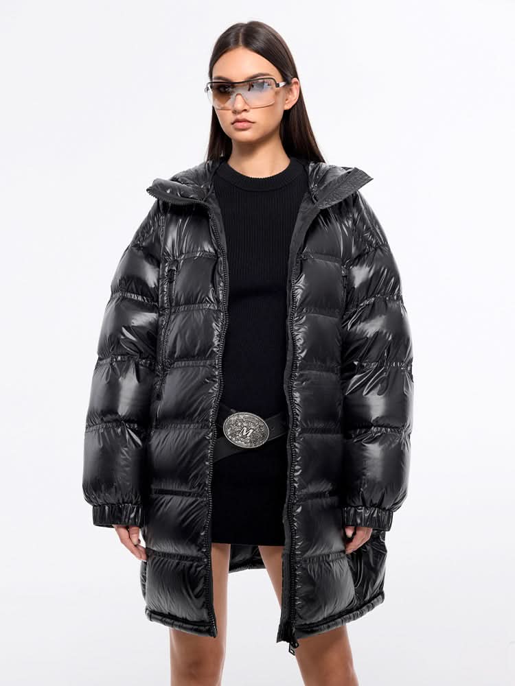 steppjacke mit kapuze