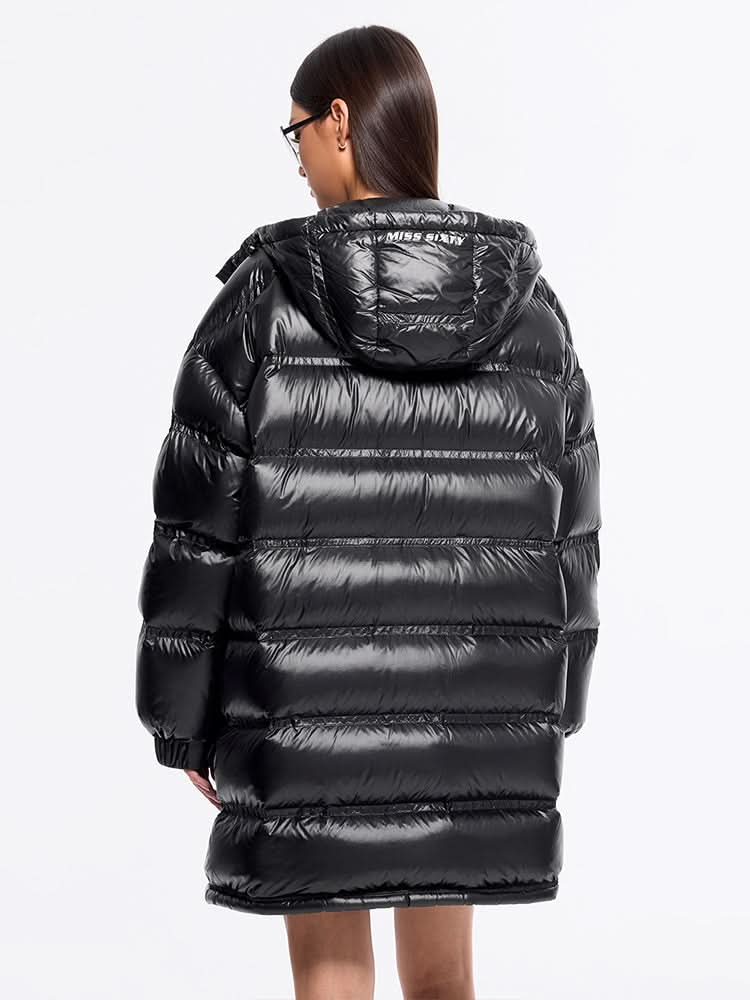 steppjacke mit kapuze