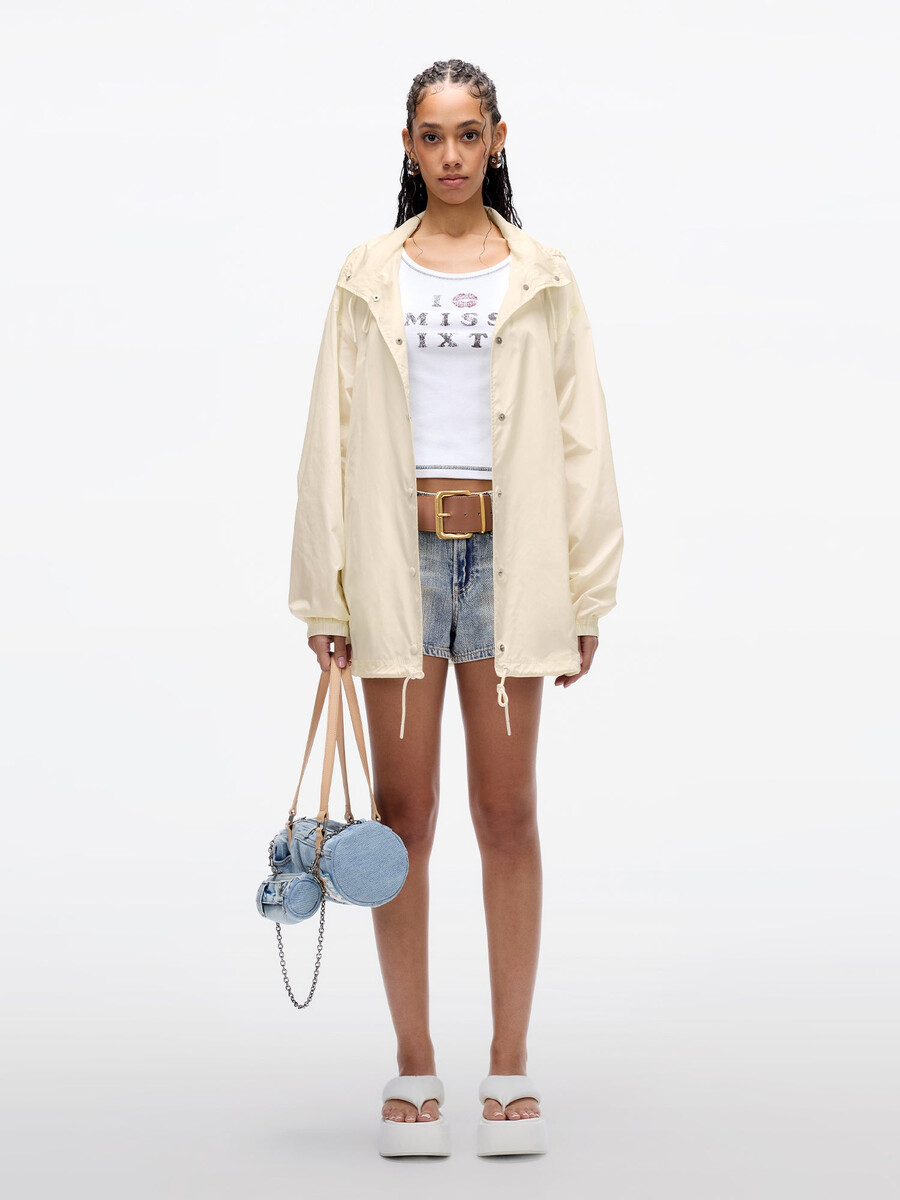 leichte jacke mit verstaubarer kapuze