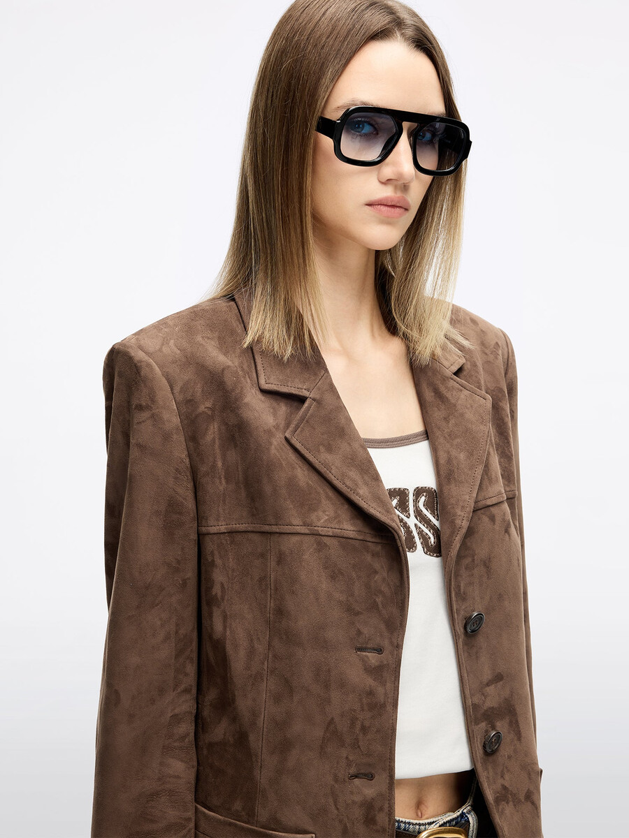 wildlederjacke
