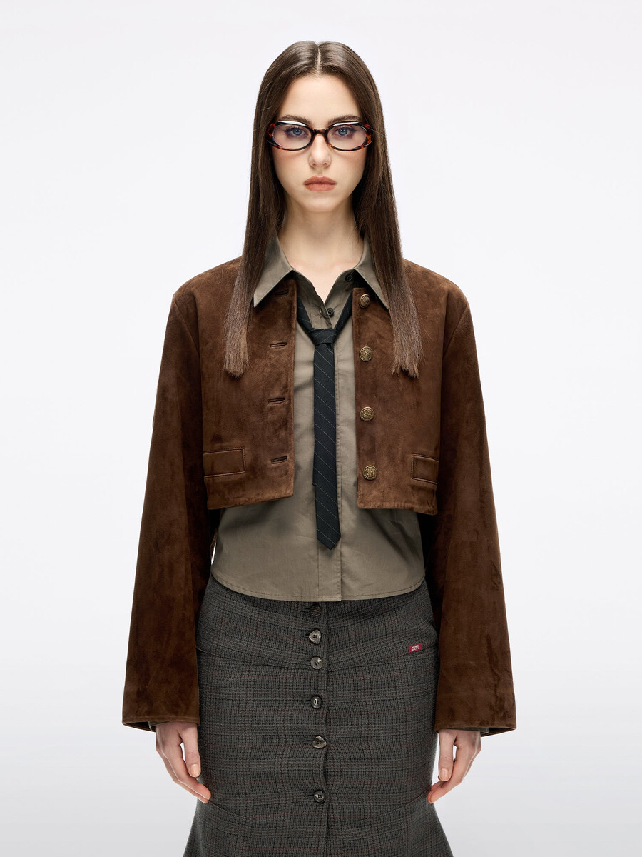 wildlederjacke