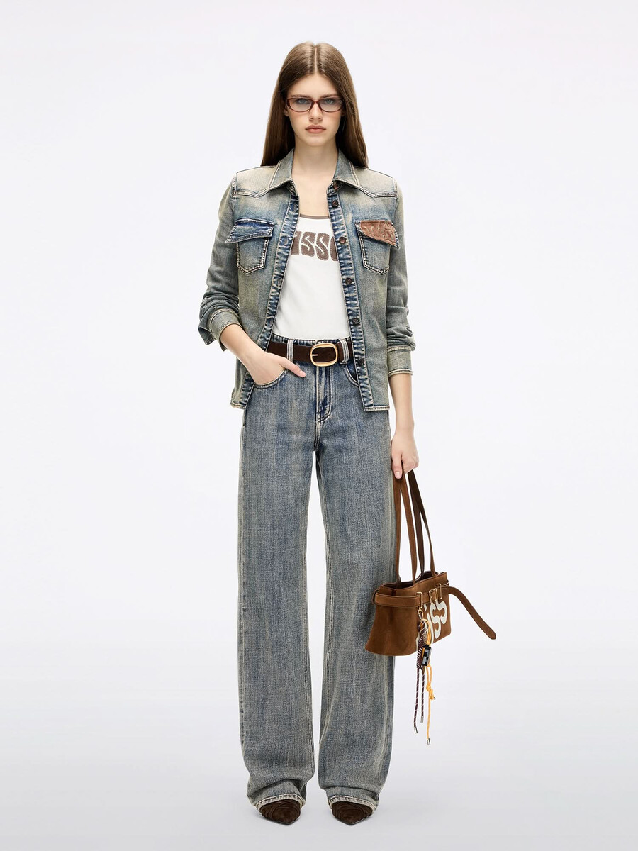 patchwork-jeanshemd