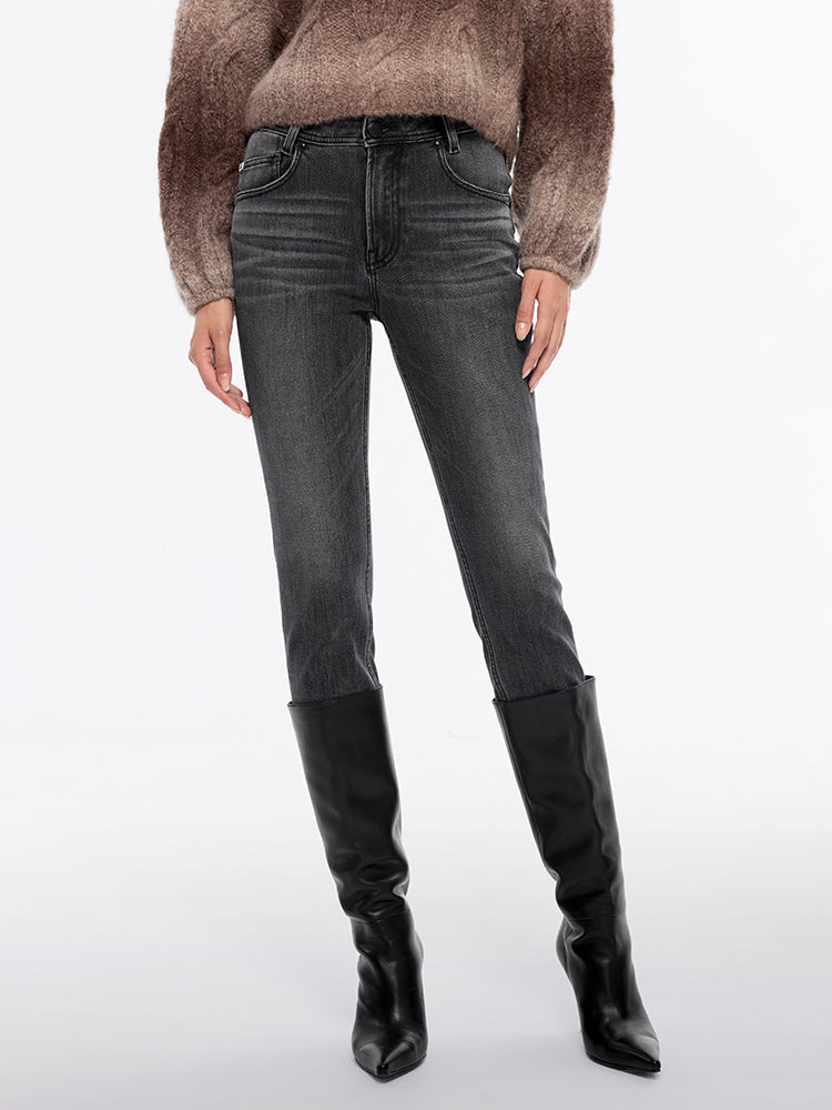 skinny fit stretch jeans