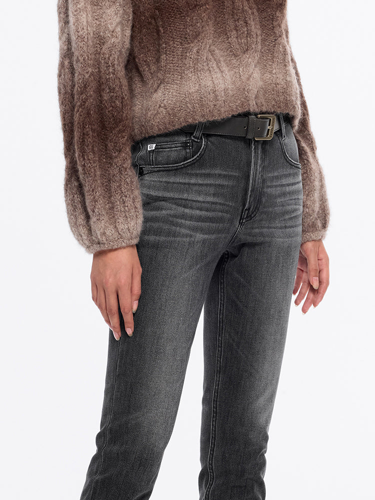 skinny fit stretch jeans