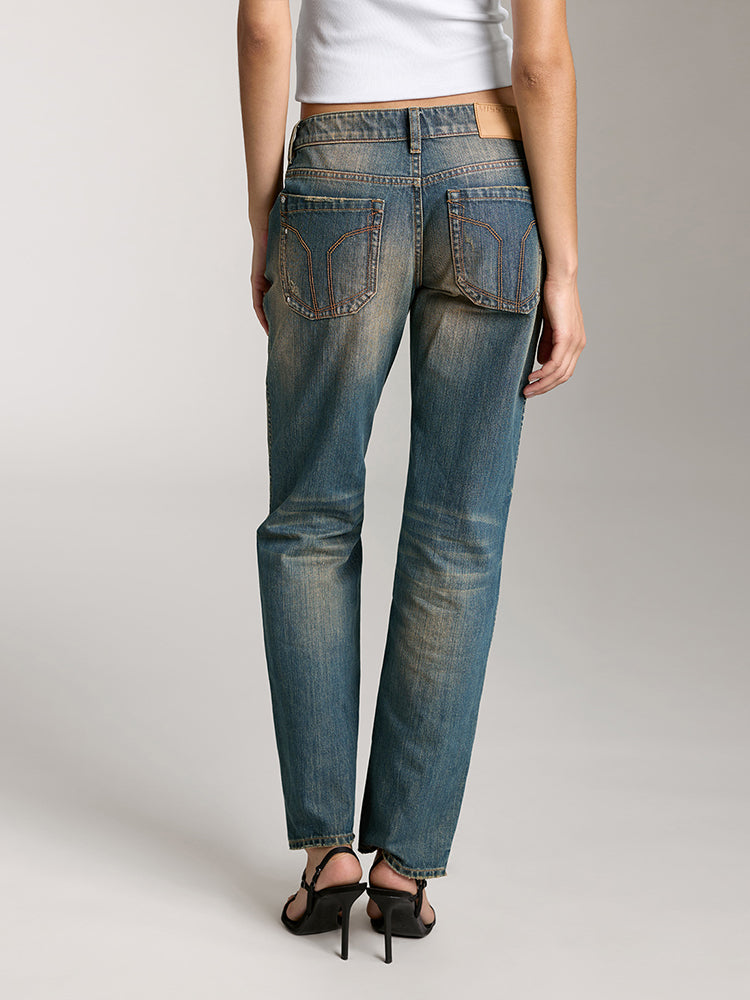 wasteland style distressed jeans