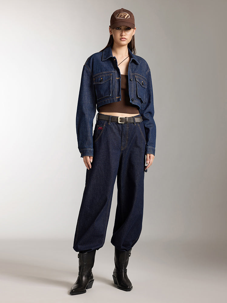 funktionelle straight-jeans