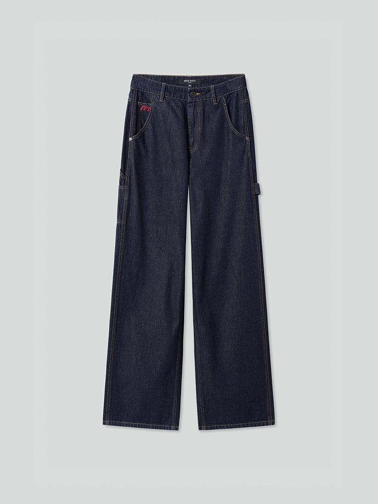 funktionelle straight-jeans