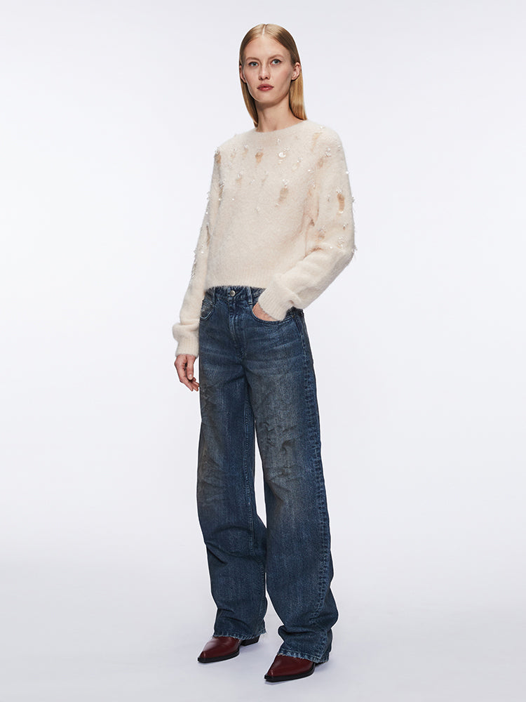 barrel leg jeans