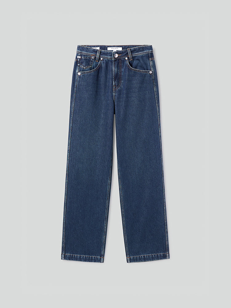 jeans mit geradem bein
