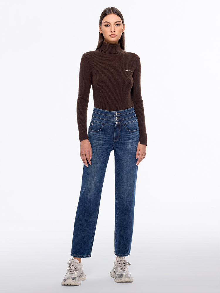 skinny fit stretch jeans