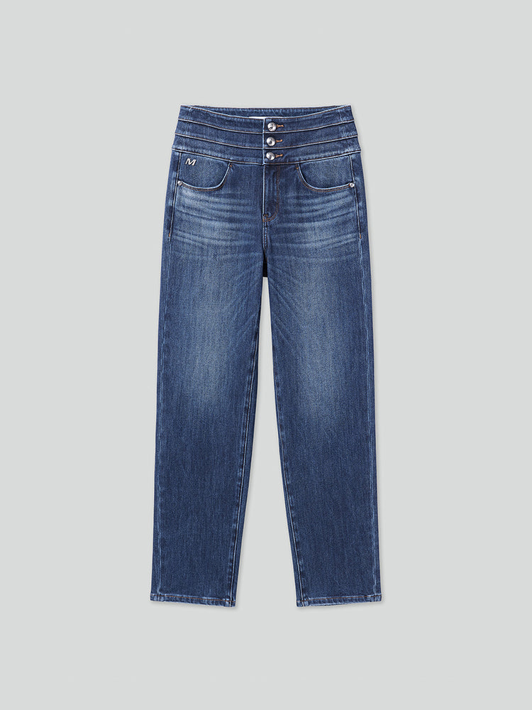 skinny fit stretch jeans
