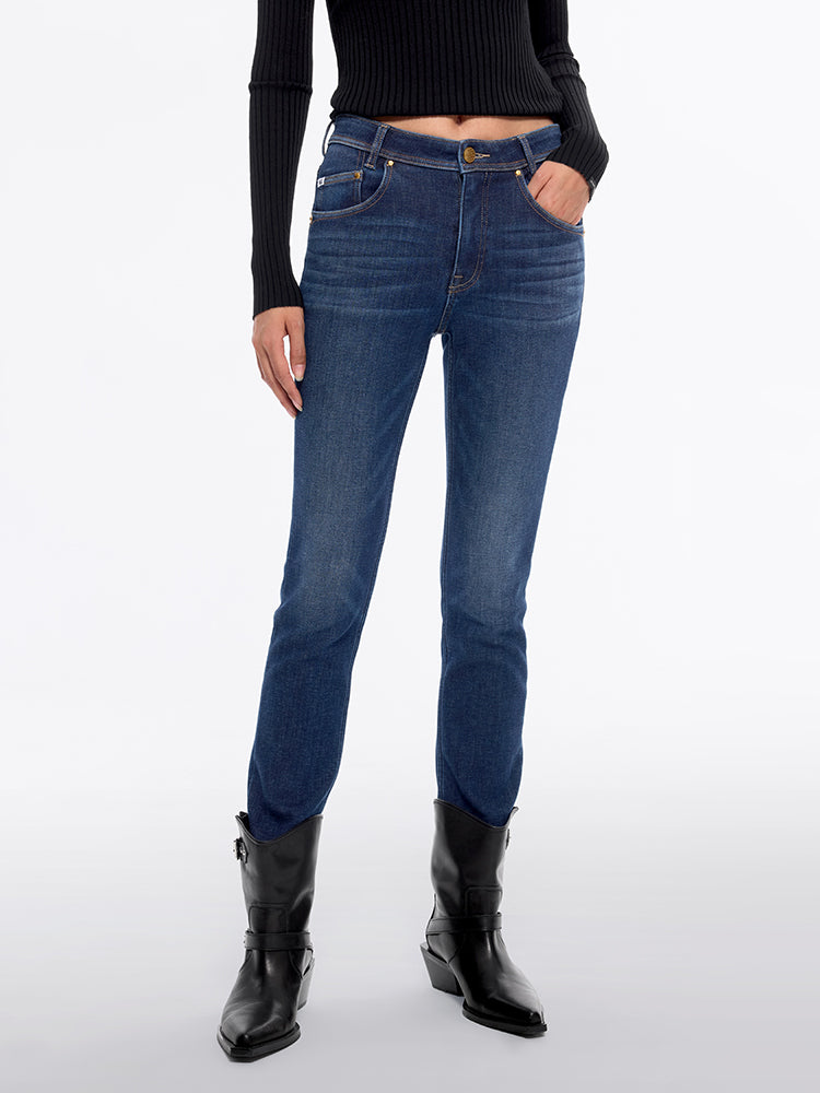stretch skinny jeans