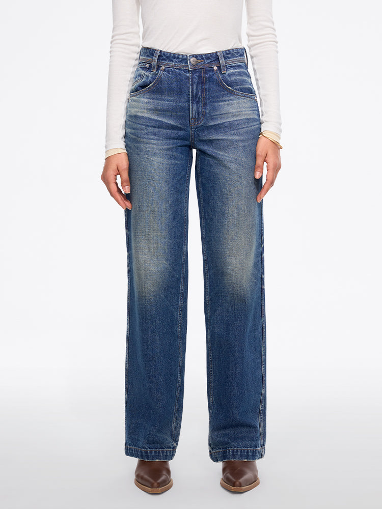 jeans mit geradem bein