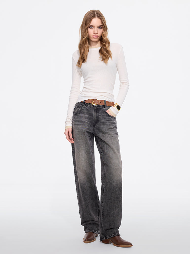 high waisted barrel jeans-elizabeth