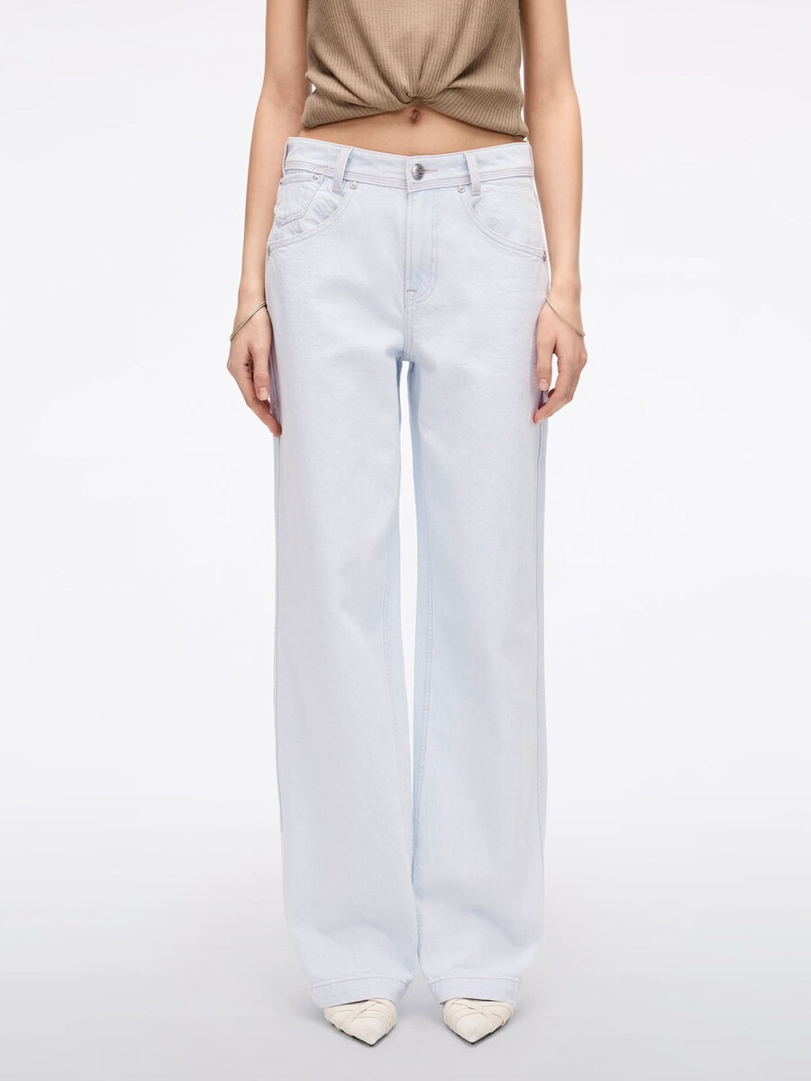 jeans mit gerader passform