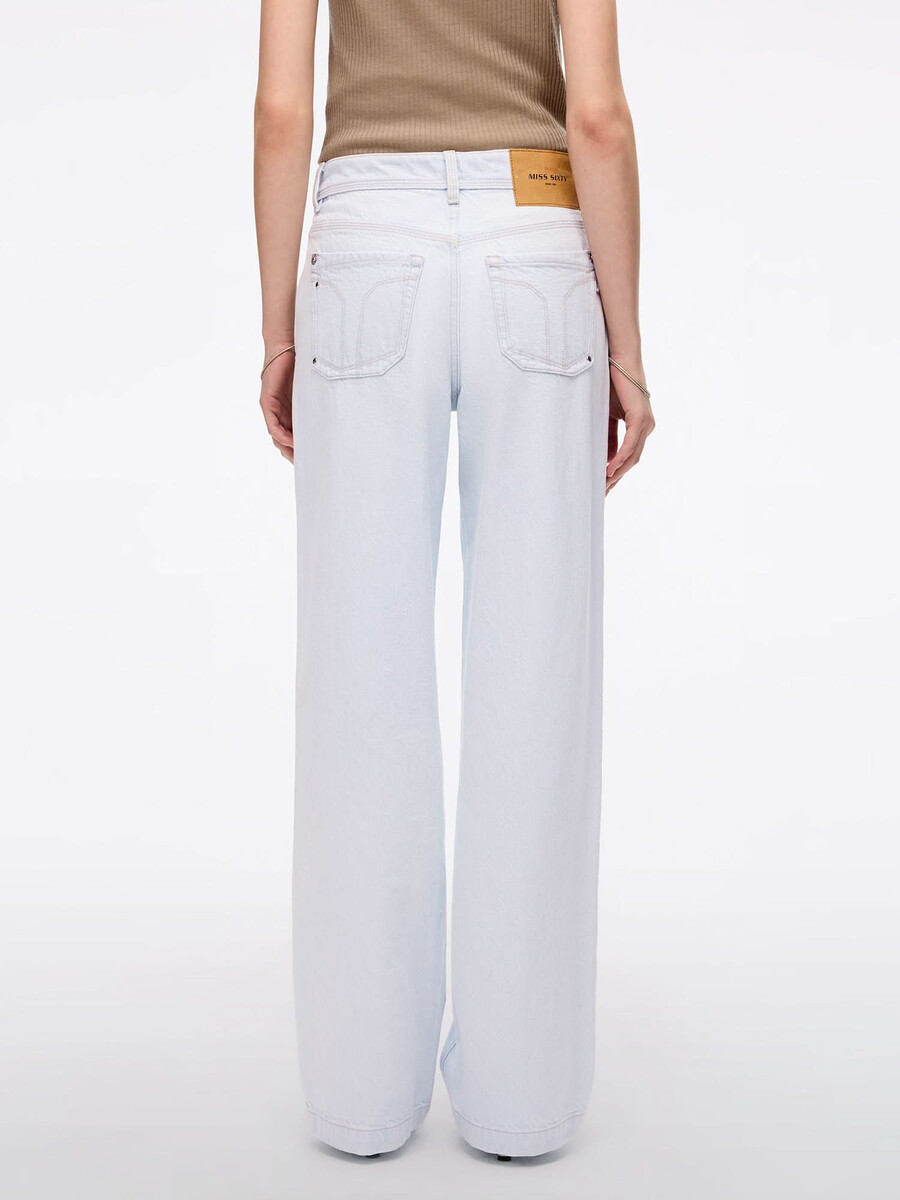 jeans mit gerader passform