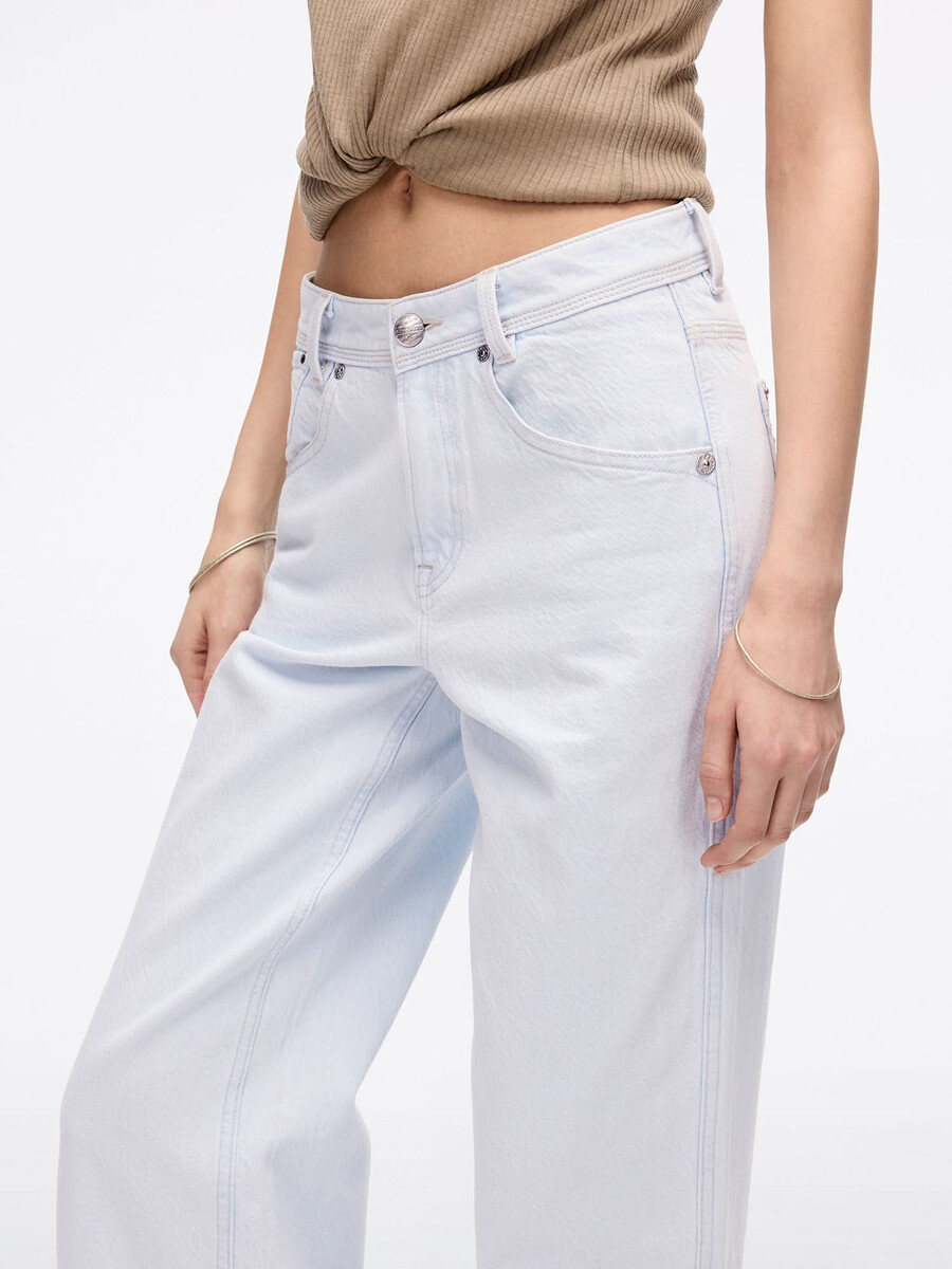 jeans mit gerader passform
