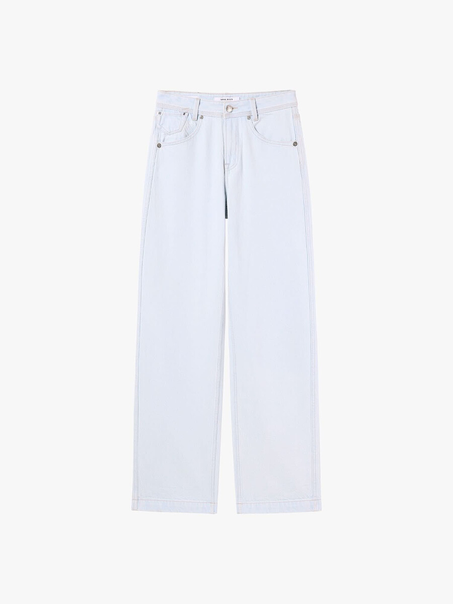 jeans mit gerader passform