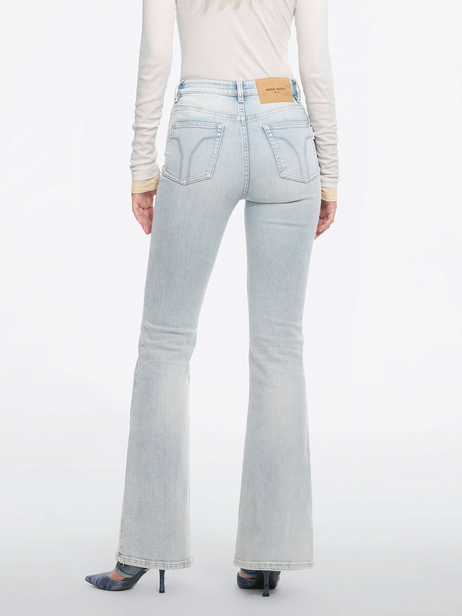 used-look schlagjeans