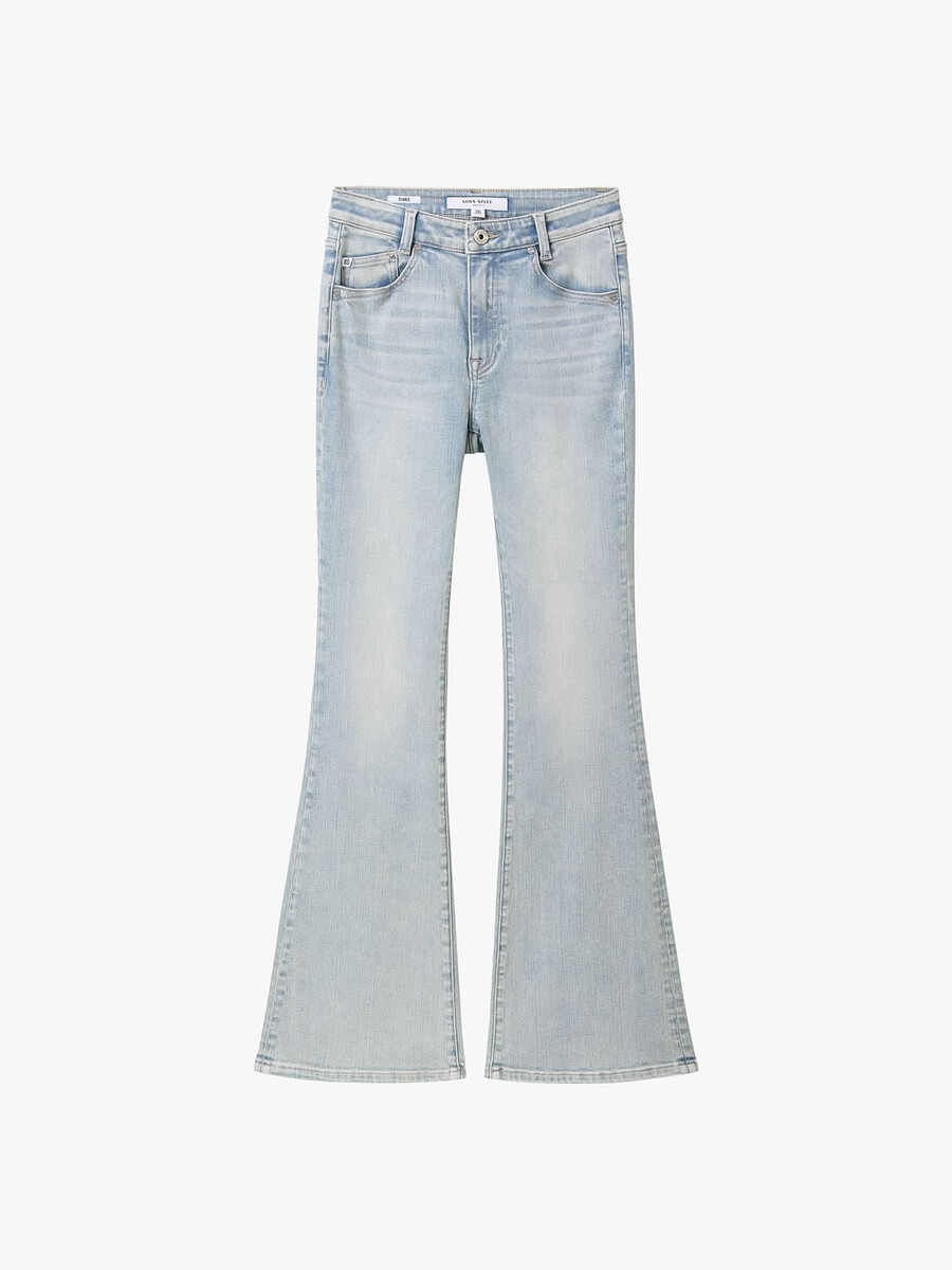 used-look schlagjeans