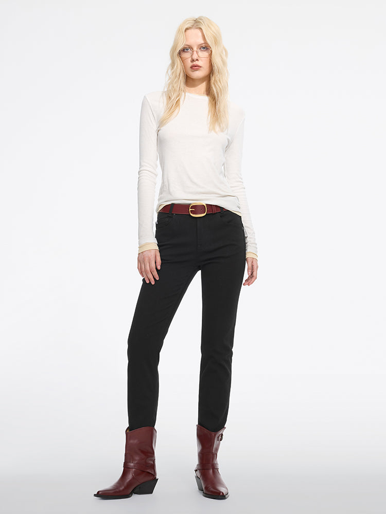 stretch-jeans in schmaler passform ssm