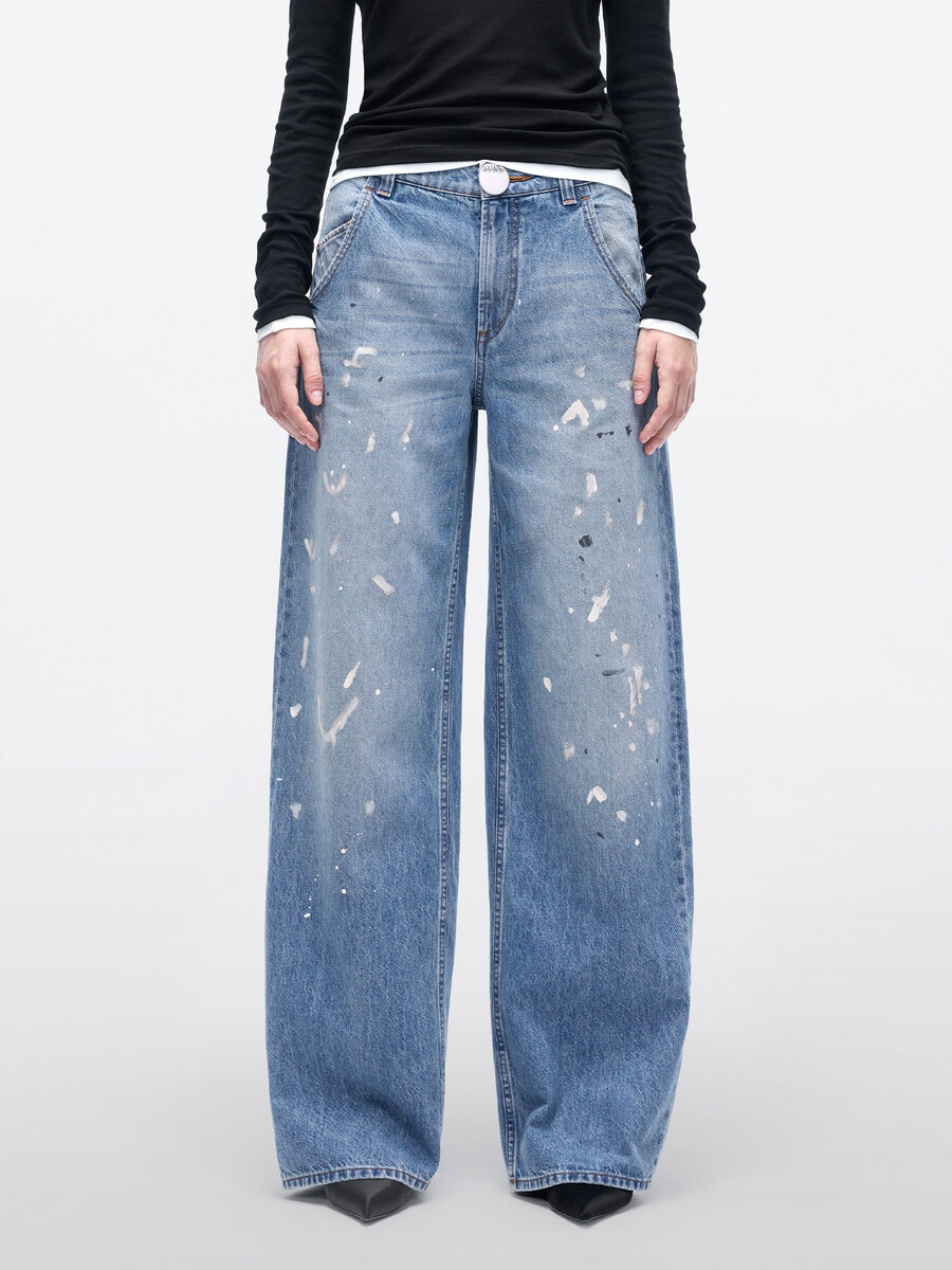 jeans mit geradem bein