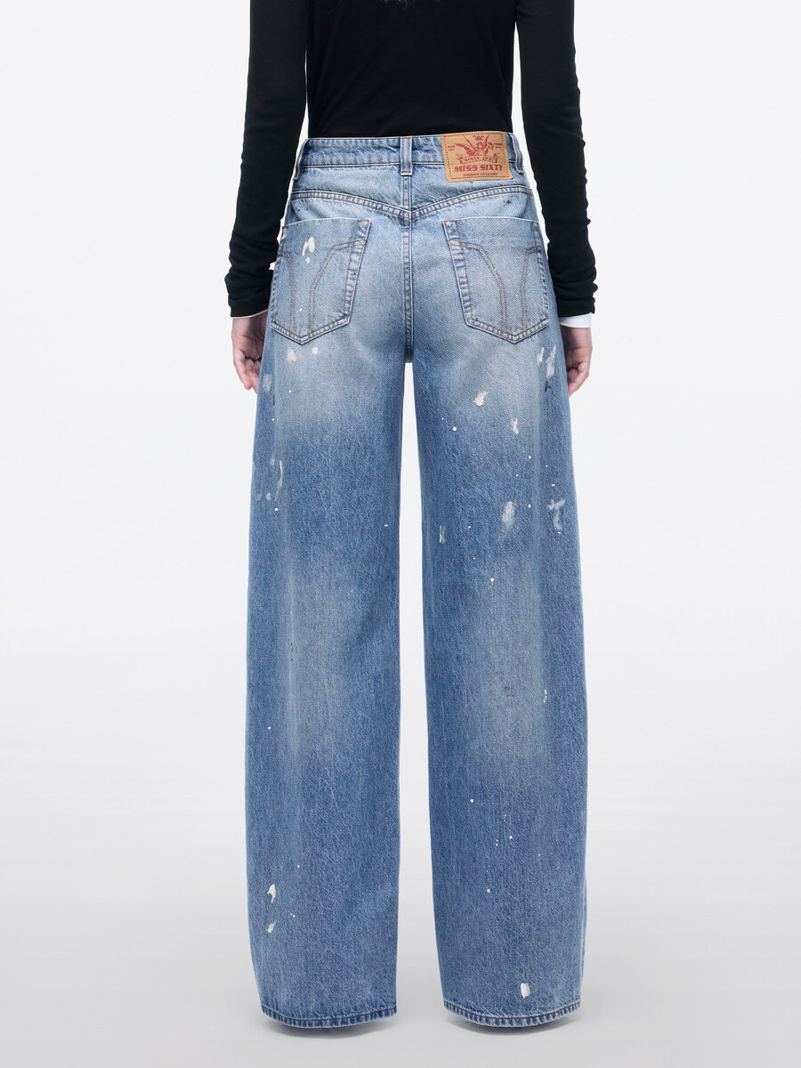jeans mit geradem bein