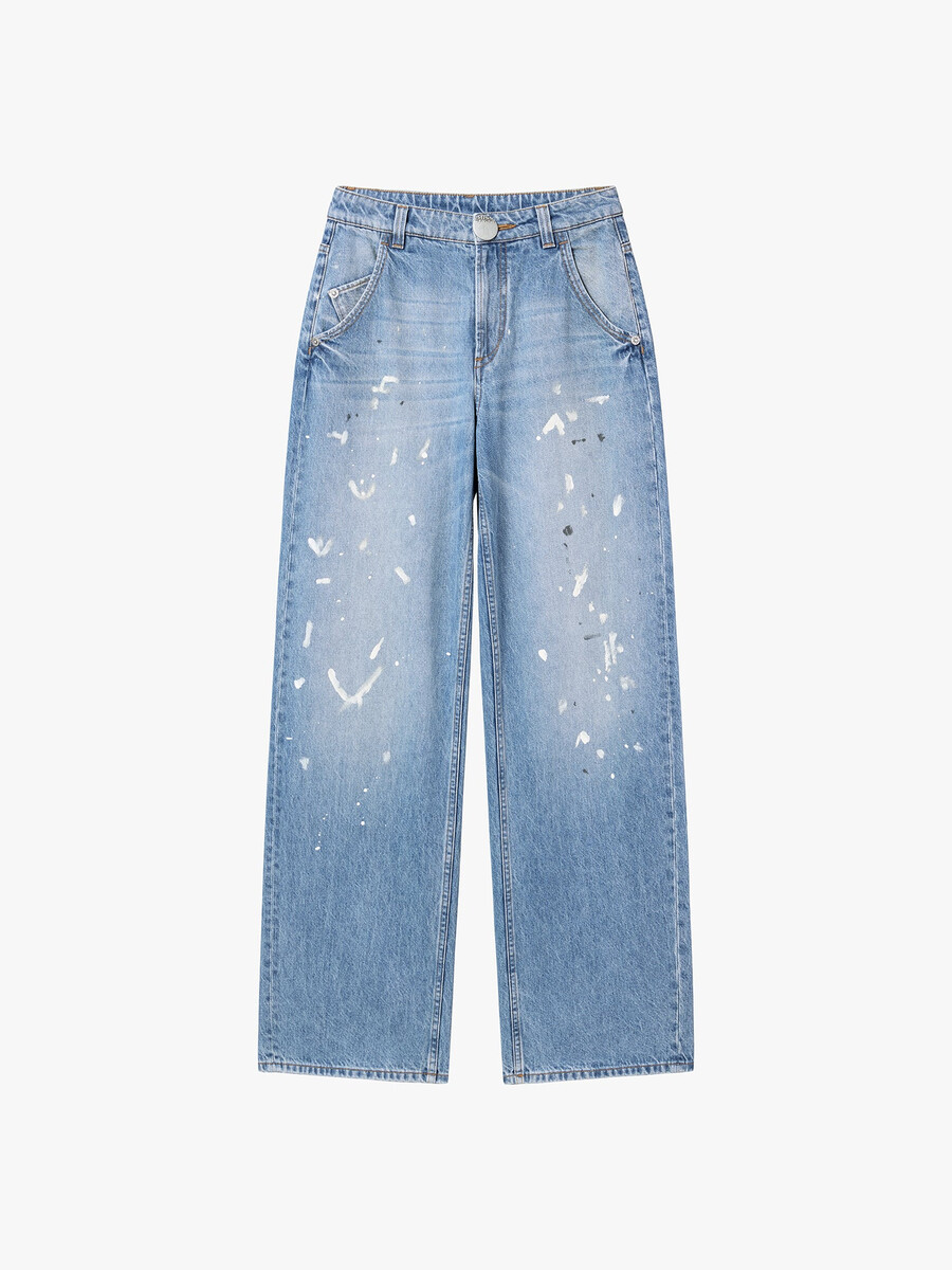 jeans mit geradem bein