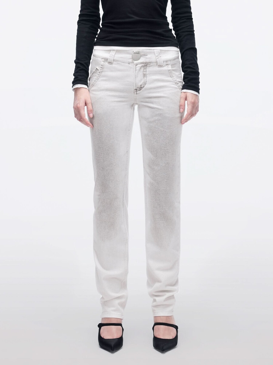 jeans mit geradem bein