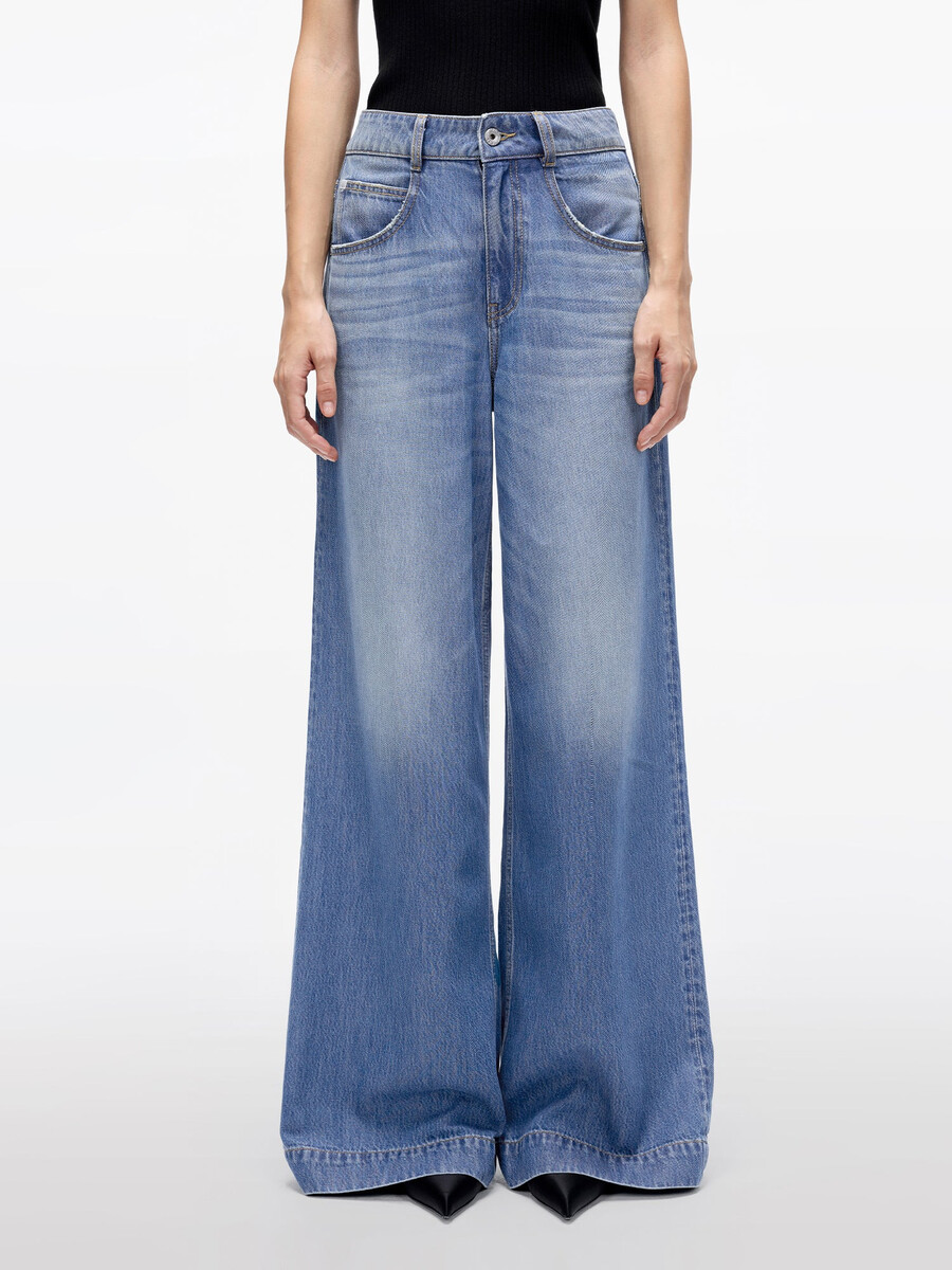 weitbeinige jeans