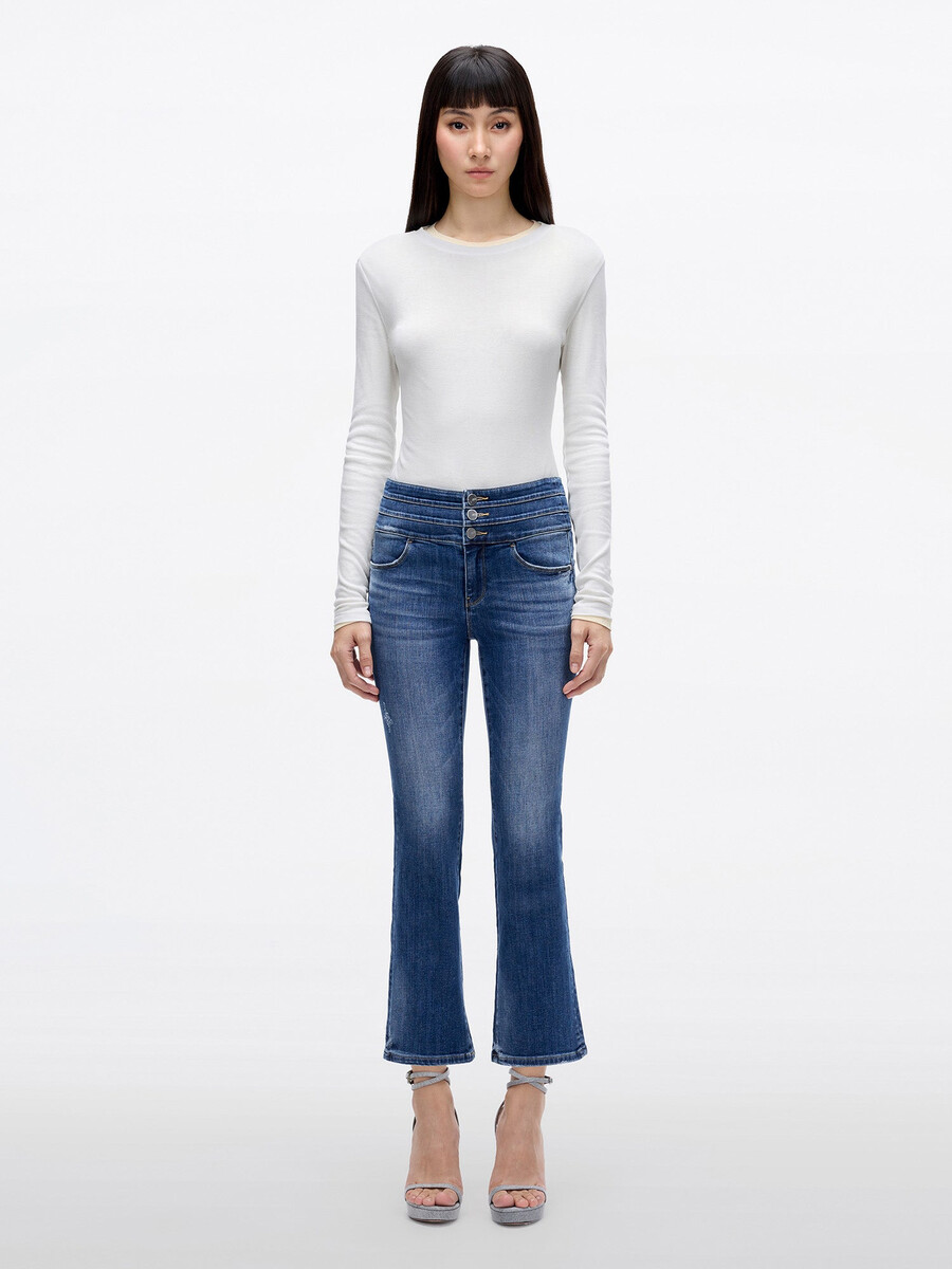 schlagjeans – blauer angriff