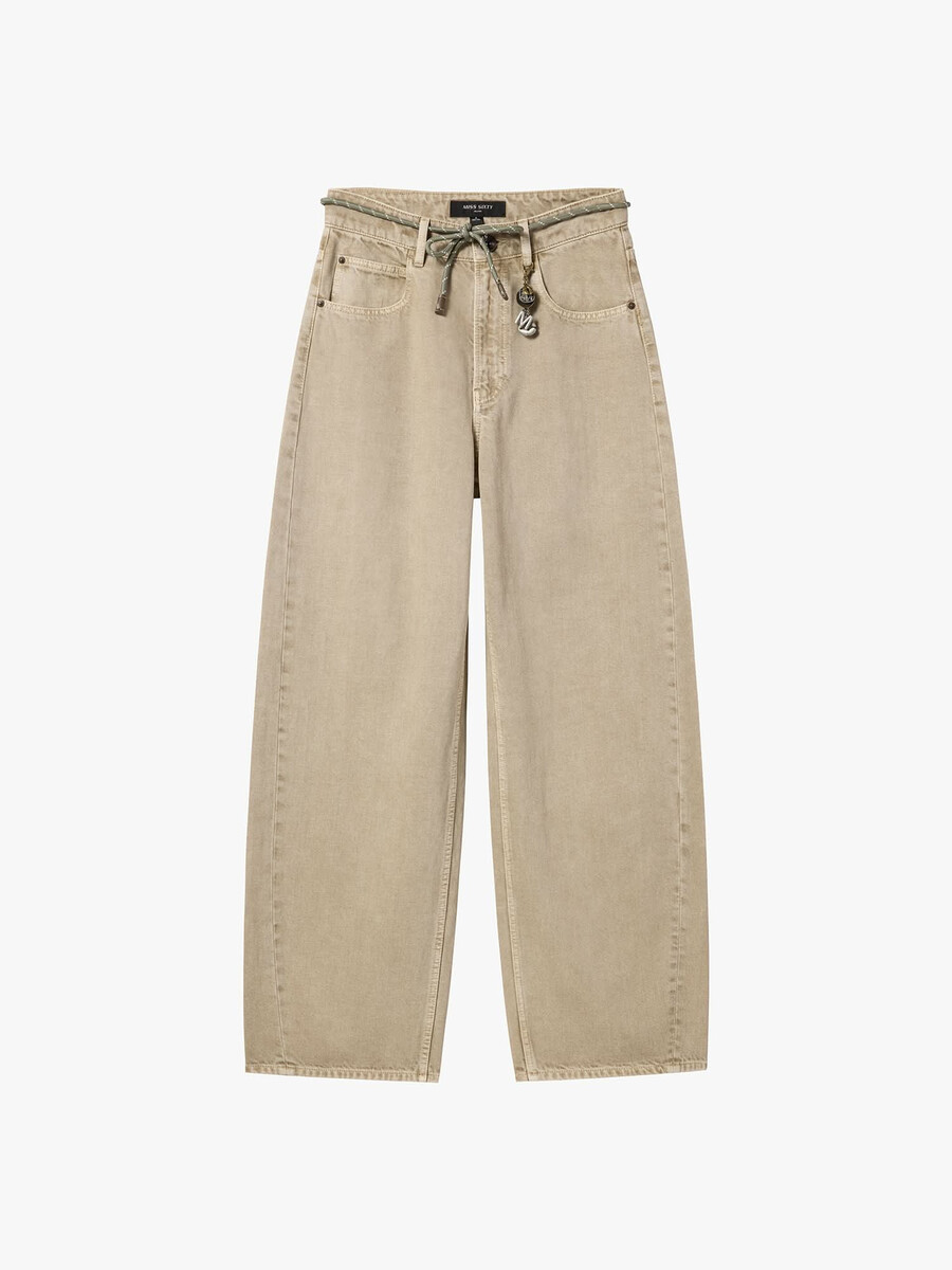 jeans mit taillengürtel