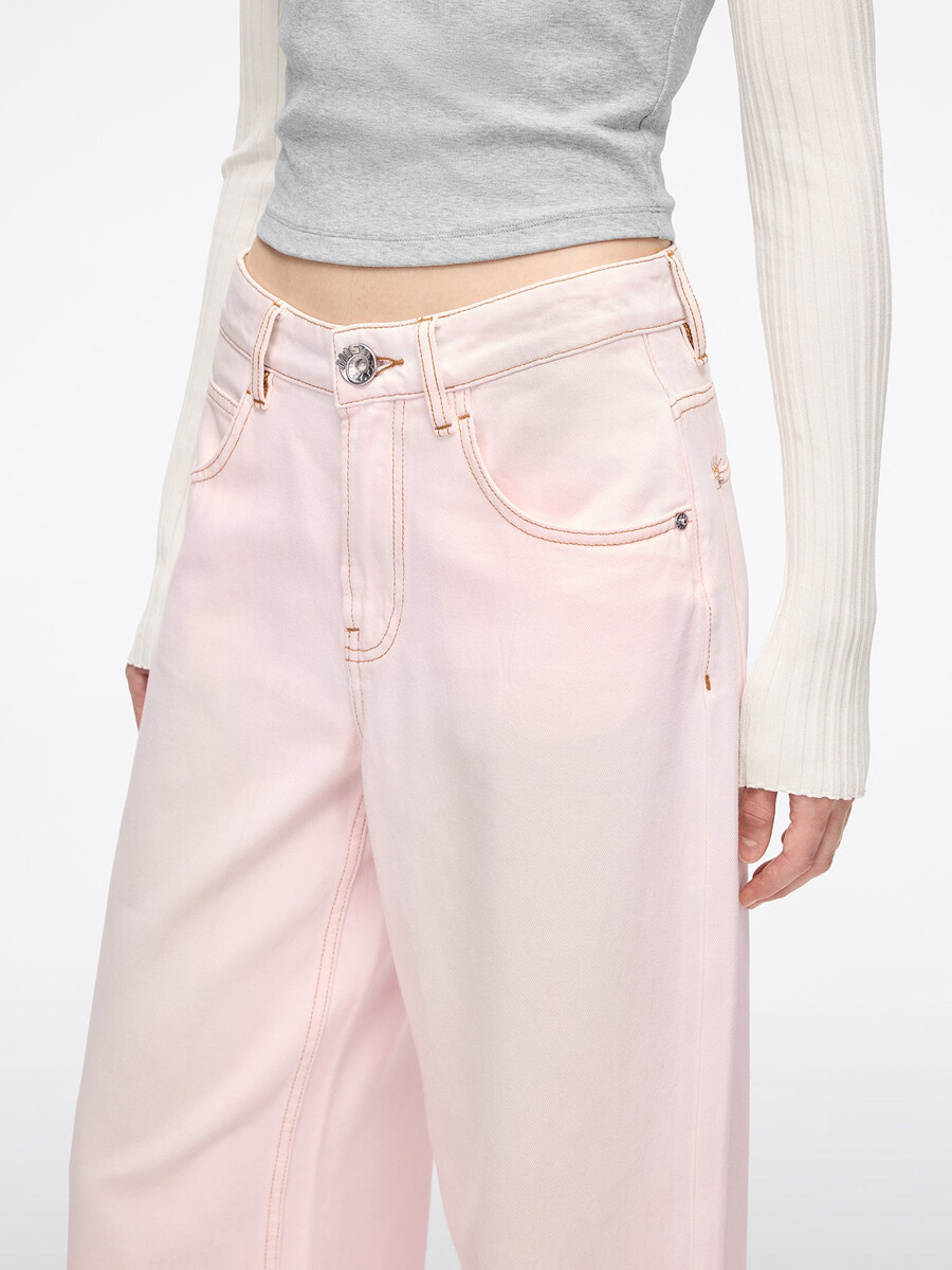 jeans mit weitem bein
