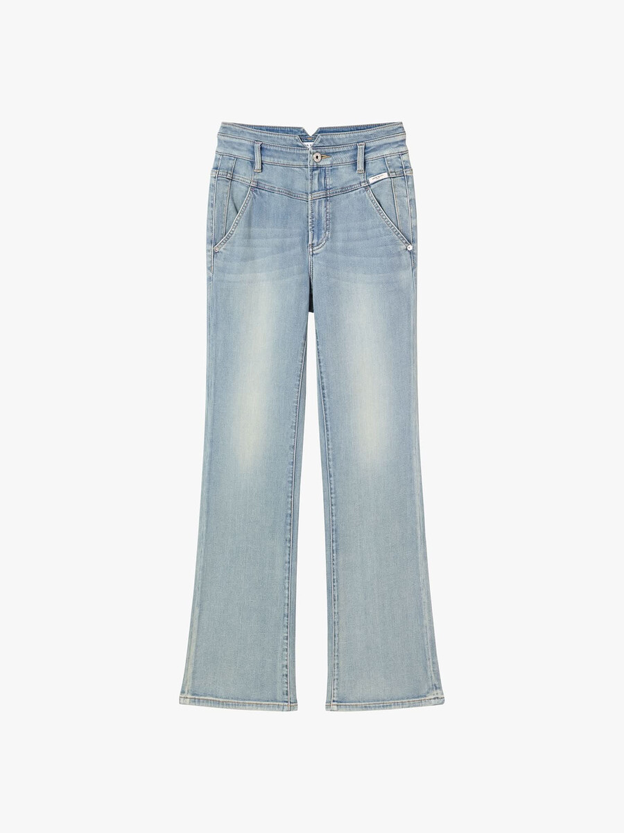 schlagjeans mit hohem bund – alice