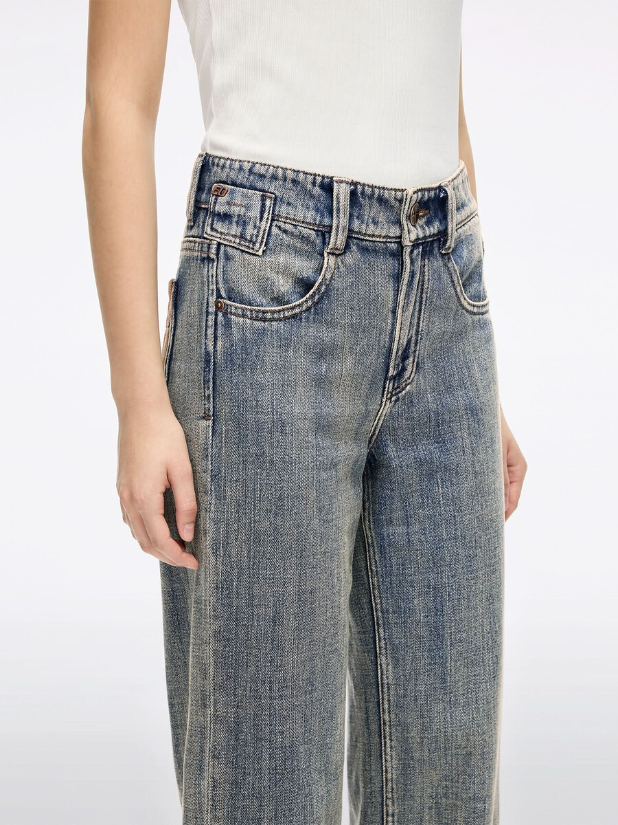 jeans mit geradem bein