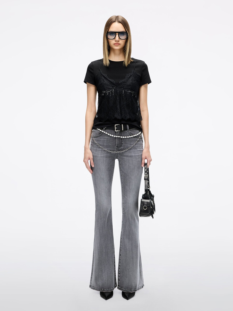 used-look schlagjeans