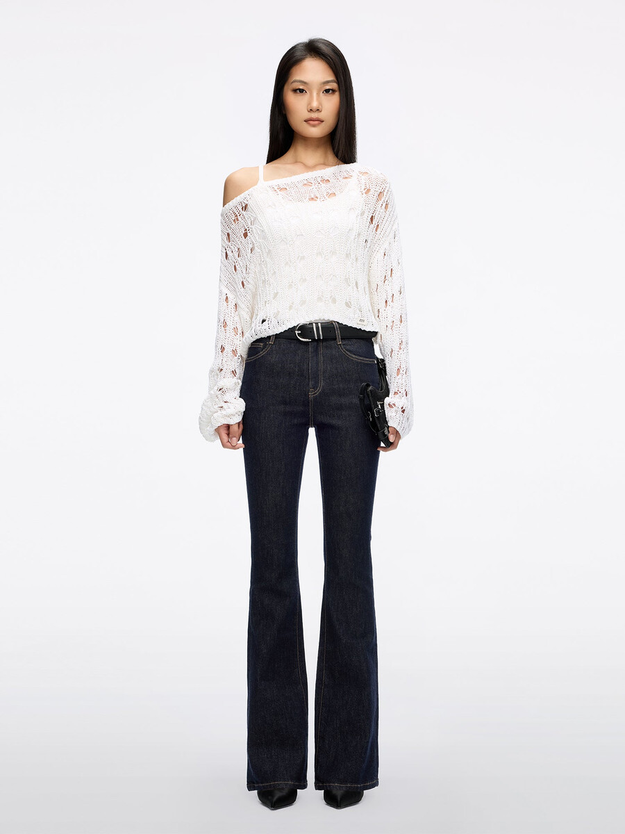 slim flare jeans