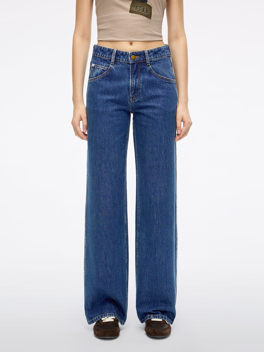 jeans mit geradem bein