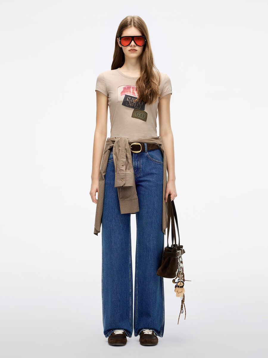 jeans mit geradem bein